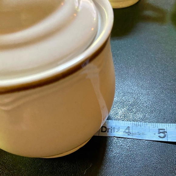 🔥Design Two Stoneware Saucers (2) with Sugar & Cream Set - Japan🔥 - Picture 11 of 11